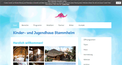 Desktop Screenshot of jugendhaus-stammheim.de